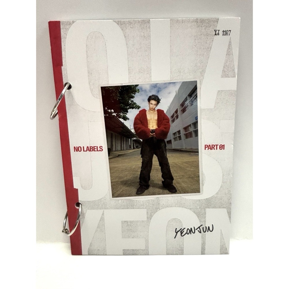 TXT Yeonjun No Labels Part 01 Album Photobook CD Poster K-Pop HYBE - Picture 8 of 11